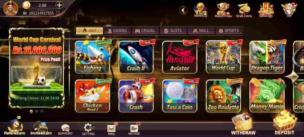 RoyalX666 Game Real Earning App